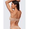 image:imageCRZ YOGA Softhold High Rise Thongs for Women  Sexy Tagless Comfortable Panties Smooth Breathable Ladies Underwear 3 PackWarm Beige 3pack