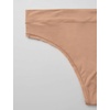 image:imageCRZ YOGA Softhold High Rise Thongs for Women  Sexy Tagless Comfortable Panties Smooth Breathable Ladies Underwear 3 PackWarm Beige 3pack