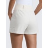 image:imageCRZ YOGA Womens Lightweight Mid Rise Hiking Shorts 4  Stretch for Athletic Summer Travel Outdoor Golf with Zip PocketsMilky White Bone