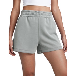 image:imageCRZ YOGA SoftAura Sweat Shorts for Women 4  High Waisted Modal for Casual Lounge Athletic with Pockets DrawstringSterling