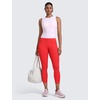 image:imageCRZ YOGA Butterlift Capris Workout Leggings 23  High Waisted Workout Pilates Crop Gym Athletic Womens Yoga PantsDeep Red