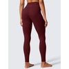 image:imageCRZ YOGA Butterlift Workout Leggings 28  High Waisted Pilates Gym Athletic Womens Yoga Pants Buttery SoftRed Merlot
