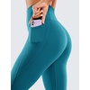 image:imageCRZ YOGA Butterluxe Workout Leggings Pockets 25  High Waisted Gym Womens Yoga Pants Buttery SoftBorealis Green