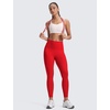 image:imageCRZ YOGA Butterluxe Workout Leggings Pockets 25  High Waisted Gym Womens Yoga Pants Buttery SoftRed Chili