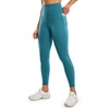 image:imageCRZ YOGA Butterluxe Workout Leggings Pockets 25  High Waisted Gym Womens Yoga Pants Buttery SoftBorealis Green