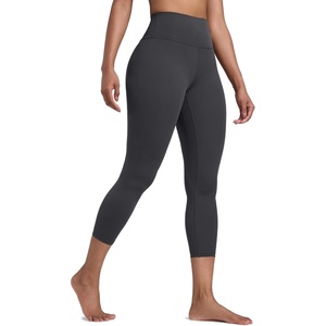 image:imageCRZ YOGA Butterlift Capris Workout Leggings 23  High Waisted Workout Pilates Crop Gym Athletic Womens Yoga PantsMysterious Grey