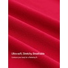 image:imageCRZ YOGA Softembrace Crop High Neck Tank Tops for Women  Soft Going Out Casual Crewneck Basic Tight Summer Sleeveless ShirtsAurora Red