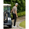 image:imageCRZ YOGA Mens All Day Comfy Golf Pants  2830323436 Quick Dry Lightweight Work Casual Trousers with PocketsBlack
