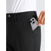 image:imageCRZ YOGA Mens All Day Comfy Golf Pants  2830323436 Quick Dry Lightweight Work Casual Trousers with PocketsBlack