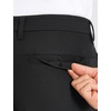image:imageCRZ YOGA Mens All Day Comfy Golf Pants  2830323436 Quick Dry Lightweight Work Casual Trousers with PocketsBlack