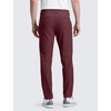 image:imageCRZ YOGA Mens All Day Comfy Golf Pants  2830323436 Quick Dry Lightweight Work Casual Trousers with PocketsDark Red