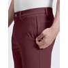 image:imageCRZ YOGA Mens All Day Comfy Golf Pants  2830323436 Quick Dry Lightweight Work Casual Trousers with PocketsDark Red