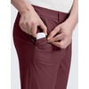 image:imageCRZ YOGA Mens All Day Comfy Golf Pants  2830323436 Quick Dry Lightweight Work Casual Trousers with PocketsDark Red