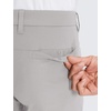 image:imageCRZ YOGA Mens All Day Comfy Golf Pants  2830323436 Quick Dry Lightweight Work Casual Trousers with PocketsGull Gray