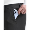 image:imageCRZ YOGA Mens All Day Comfy Golf Pants  2830323436 Quick Dry Lightweight Work Casual Trousers with PocketsInk Gray