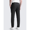 image:imageCRZ YOGA Mens All Day Comfy Golf Pants  2830323436 Quick Dry Lightweight Work Casual Trousers with PocketsInk Gray