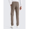 image:imageCRZ YOGA Mens All Day Comfy Golf Pants  2830323436 Quick Dry Lightweight Work Casual Trousers with PocketsNomad Grey