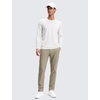 image:imageCRZ YOGA Mens All Day Comfy Golf Pants  2830323436 Quick Dry Lightweight Work Casual Trousers with PocketsOak