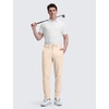 image:imageCRZ YOGA Mens All Day Comfy Golf Pants  2830323436 Quick Dry Lightweight Work Casual Trousers with PocketsRaw Linen