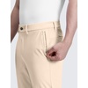 image:imageCRZ YOGA Mens All Day Comfy Golf Pants  2830323436 Quick Dry Lightweight Work Casual Trousers with PocketsRaw Linen