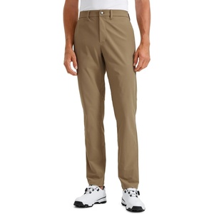 image:imageCRZ YOGA Mens All Day Comfy Golf Pants  2830323436 Quick Dry Lightweight Work Casual Trousers with PocketsArtifact Brown