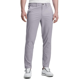 image:imageCRZ YOGA Mens All Day Comfy Golf Pants  2830323436 Quick Dry Lightweight Work Casual Trousers with PocketsDark Chrome