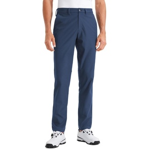 image:imageCRZ YOGA Mens All Day Comfy Golf Pants  2830323436 Quick Dry Lightweight Work Casual Trousers with PocketsElectric Blue