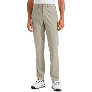 image:imageCRZ YOGA Mens All Day Comfy Golf Pants  2830323436 Quick Dry Lightweight Work Casual Trousers with PocketsKhali Barley