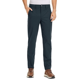 image:imageCRZ YOGA Mens All Day Comfy Golf Pants  2830323436 Quick Dry Lightweight Work Casual Trousers with PocketsTrue Navy