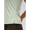 image:imageCRZ YOGA Sleeveless Golf Polo Shirts UPF 50  Tennis Soft and Sun Protection Slim Fit Hip Length Button Placket Side Slit Tank Tops for WomenJade Grey