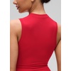 image:imageCRZ YOGA Softembrace High Neck Crop Tank Top  Workout Ultra Soft Tight Fit Wide Straps Sleeveless Shirts for WomenAurora Red