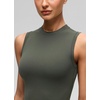 image:imageCRZ YOGA Softembrace High Neck Crop Tank Top  Workout Ultra Soft Tight Fit Wide Straps Sleeveless Shirts for WomenLight Army Green