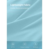image:imageCRZ YOGA UPF 50 Long Sleeve Sun Shirt  Hiking Light and Sun Protection Classic Fit Hip Length Thumbholes Crewneck Tops for WomenLight Blue