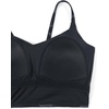 image:imageCRZ YOGA V Shaped Longline Bikini Tops  Builtin Pads AD Cup Cropped Adjustable Spaghetti Straps Swim Bathing Suit for WomenCamouflage Gray