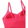 image:imageCRZ YOGA V Shaped Longline Bikini Tops  Builtin Pads AD Cup Cropped Adjustable Spaghetti Straps Swim Bathing Suit for WomenMagenta