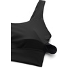image:imageCRZ YOGA Butterluxe U Back Sports Bras  Light Support Removable Pads Yoga Extremely Soft Longline Scoop Neck Wide Straps for WomenBlack