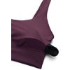 image:imageCRZ YOGA Butterluxe U Back Sports Bras  Light Support Removable Pads Yoga Extremely Soft Longline Scoop Neck Wide Straps for WomenDeep Purple