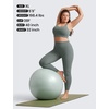 image:imageCRZ YOGA Butterluxe U Back Sports Bras  Light Support Removable Pads Yoga Extremely Soft Longline Scoop Neck Wide Straps for WomenGrey Sage