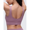 image:imageCRZ YOGA Butterluxe U Back Sports Bras  Light Support Removable Pads Yoga Extremely Soft Longline Scoop Neck Wide Straps for WomenLight Lavender