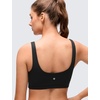 image:imageCRZ YOGA Butterluxe U Neck Sports Bras  Light Support Removable Pads Yoga Extremely Soft UShaped Back for WomenBlack