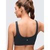 image:imageCRZ YOGA Butterluxe U Neck Sports Bras  Light Support Removable Pads Yoga Extremely Soft UShaped Back for WomenTrue Navy
