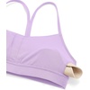 image:imageCRZ YOGA Butterluxe Y Back Sports Bras  Light Support Removable Pads Yoga Extremely Soft Scoop Neck Spaghetti Strap for WomenElfin Purple