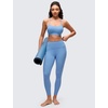 image:imageCRZ YOGA Butterluxe Y Back Sports Bras  Light Support Removable Pads Yoga Extremely Soft Scoop Neck Spaghetti Strap for WomenParty Blue