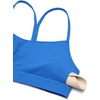 image:imageCRZ YOGA Butterluxe Y Back Sports Bras  Light Support Removable Pads Yoga Extremely Soft Scoop Neck Spaghetti Strap for WomenSparkle Blue