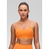 image:imageCRZ YOGA Butterluxe Y Back Sports Bras  Light Support Removable Pads Yoga Extremely Soft Scoop Neck Spaghetti Strap for WomenTiger Orange