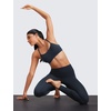 image:imageCRZ YOGA Butterluxe Y Back Sports Bras  Light Support Removable Pads Yoga Extremely Soft Scoop Neck Spaghetti Strap for WomenTrue Navy