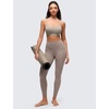 image:imageCRZ YOGA Butterluxe Y Back Sports Bras  Light Support Removable Pads Yoga Extremely Soft Scoop Neck Spaghetti Strap for WomenWarm Ash Grey