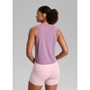 image:imageCRZ YOGA Quick Dry Racerback Crop Tank Top  Workout Drappy Classic Fit Crewneck Back Curved Hem Sleeveless Shirts for WomenLight Lavender