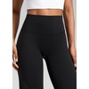 image:imageCRZ YOGA Softretch Wide Leg Pants 283032  No Front Seam Ultimate Comfort Next to Skin Yoga Casual High Waisted for WomenBlack