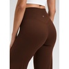image:imageCRZ YOGA Softretch Wide Leg Pants 283032  No Front Seam Ultimate Comfort Next to Skin Yoga Casual High Waisted for WomenLava Brown